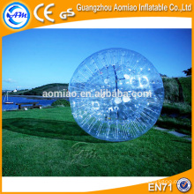 2.8*1.8m safety belt inflatable human hamster ball / zorb ball with free repair kit